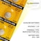 Exell Battery 10pk Exell Alkaline 1.5V Watch Battery Replaces AG5 393 LR48 EB-L754 - alternate 2